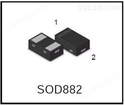 ESD静电二极管ESD8D3V3CA双向16pF让利销售