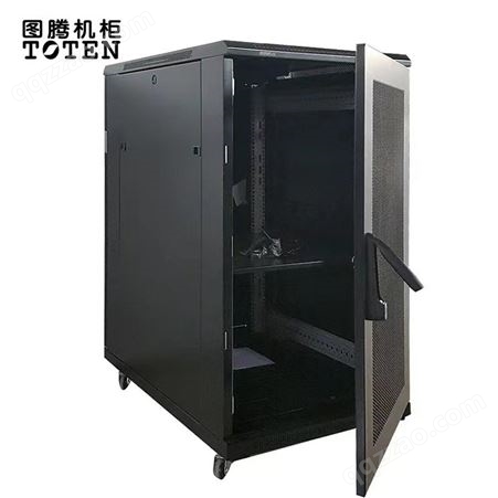 图腾G36022网络服务器机柜2米1.8米1.6米1.2米42U22U18U玻璃网门
