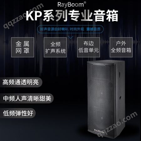 RayBoom KP-6012全频音箱 低音厚重有力 KTV包房 会议室 可用音响