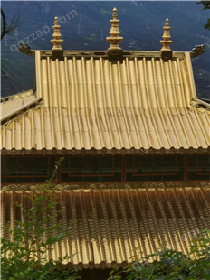 供应 不锈钢钛金瓦 寺庙用瓦 黄钛金板 不锈钢板