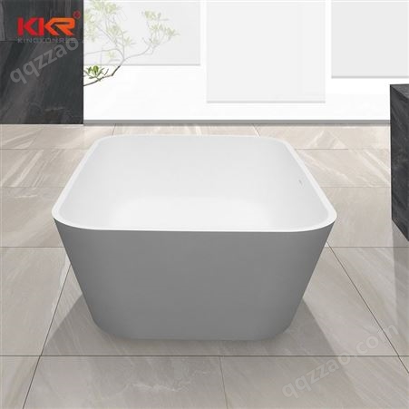 KKR亚克力浴缸独立式冲浪人造石浴缸工程酒店浴缸1.6-1.8M