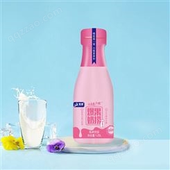增健爆果奶捞草莓味乳味饮品奶昔1.25L渠道招商代理