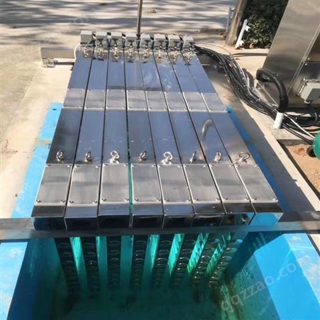 明渠式紫外线消毒器工业用水污水厂框架式模块式废水洪昇环保