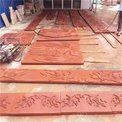 悦骐石业 红砂岩壁画 自然面红砂岩 长期供应
