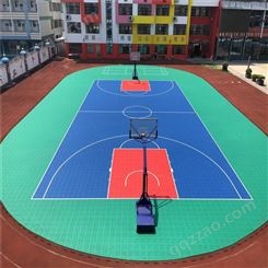 学校地面悬浮地板 篮球场悬浮拼装地板
