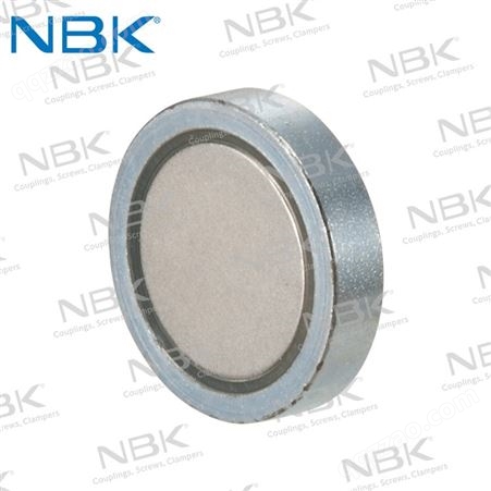 日本NBK JDF-SC钐钴带座内螺纹平板型小型强力磁铁