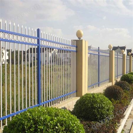 佳烨 锌钢护栏 工业园围墙栅栏 别墅小区防护 安装便捷