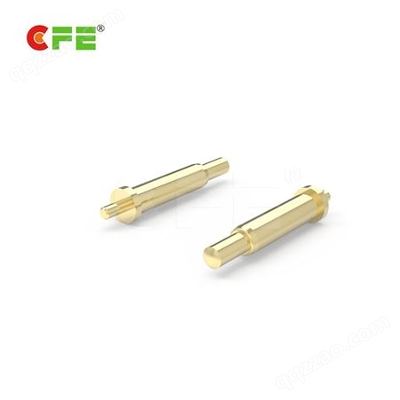 CFE供应易焊接镀金顶针 导电信号针10-60A大电流pogopin弹簧针