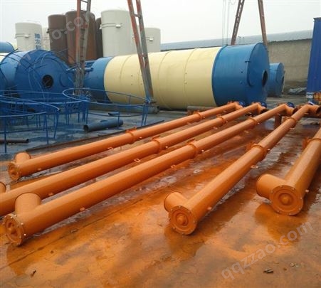 水泥混凝土螺旋输送机 污泥输送设备来电可定制