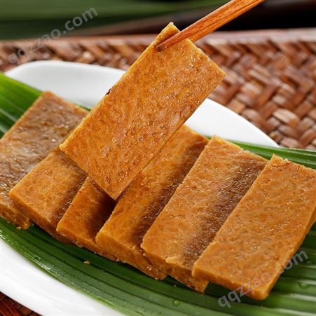 古蜀味道地方特产竹叶黄粑早餐糯米红糖糍粑半成品竹叶糕美食