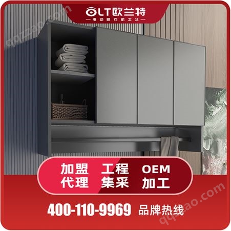 阳台洗衣机柜定制厂家 全铝蜂窝整板柜 颜色可定制 高颜值柜体