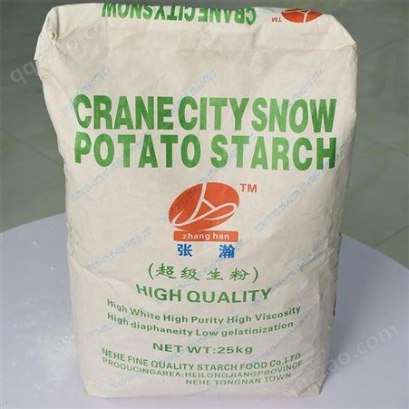 高纯度 高粘度 土豆生粉 厂家生产 *