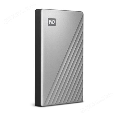 西部数据(WD) 4TB 移动硬盘 Type-C My Passport Ultra 2.5英寸 银色 机械硬盘 便携 密码保护 兼容Mac