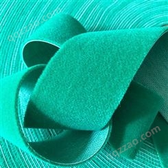 浙诚 进口绿绒布包辊带 定性机用绒面糙面皮 绿绒带 防滑绿绒胶皮