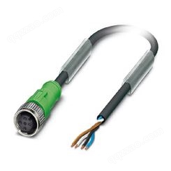 菲尼克斯现货传感器/执行器电缆- SAC-4P- 1,0-PUR/M12FS 1400420