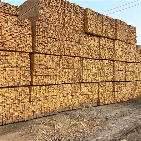 恒拓木业 切面光滑 房屋装修用木龙骨 建筑木方 批量供应