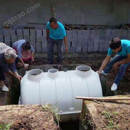 张家界玻璃钢化粪池家用化粪池旱厕改造化粪池 