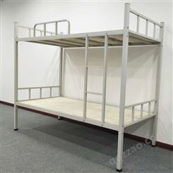 学生员工宿舍上下床销售 加厚上下铺铁架床 工地双层床加工定制