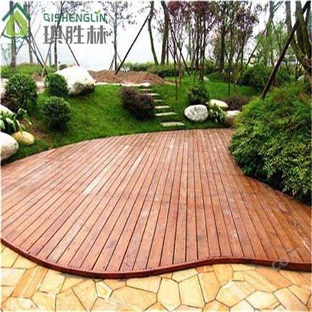 竹木地板生产定制 重竹板材批发 户外园林防腐木地板厂家