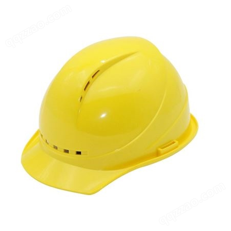 抗压安全帽ABS安全帽玻璃钢工地透气头盔工程施工劳保国标加厚V型电工可印字