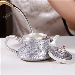 九龙聚福 S999银质功夫茶具整套 分茶器办公室中式茶器