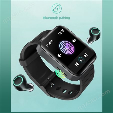 新款智能手表触摸屏蓝牙通话心率计步带手电筒多功能运动手表