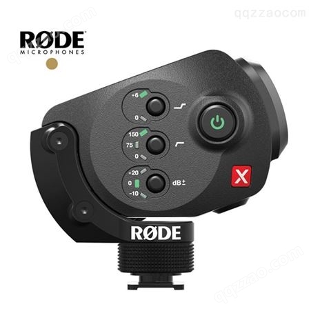 新品RODE话筒罗德stereo Videomic X广播级立体声话筒单反麦克风