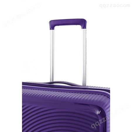 美旅拉杆箱55/20紫色AO8*91001 时尚个性轻盈 抗压耐磨*登机箱 高品质减震万向轮防刮密码旅行箱 20寸