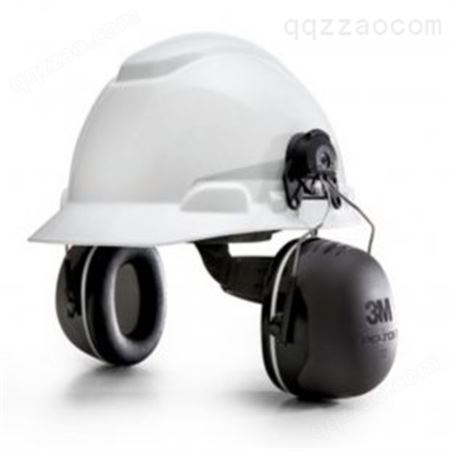 3M PELTOR X5P5E EU 挂安全帽式耳罩 防噪音 隔音 工地防护耳罩